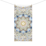 PEACE // White Rose Crystal Towel