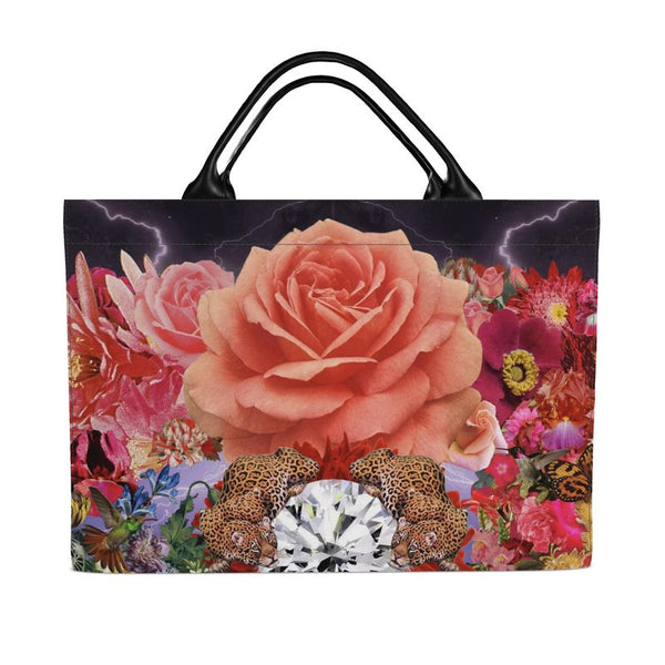 Indestructible Spirit // Vajra Rose Large Carryall Tote Bag