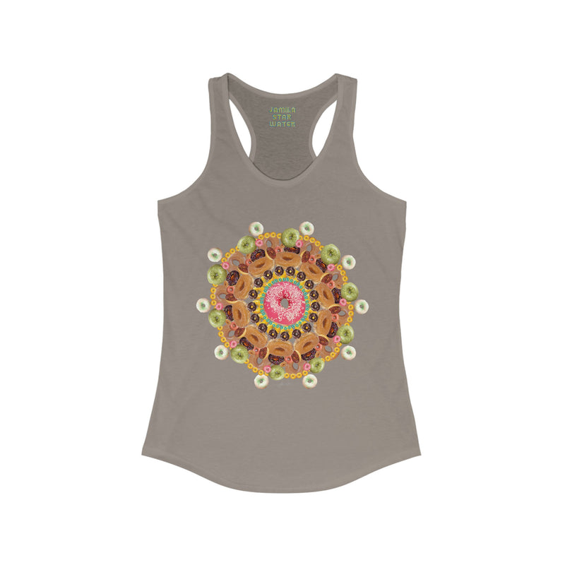 Donut Mandala Women's Racerback Tank