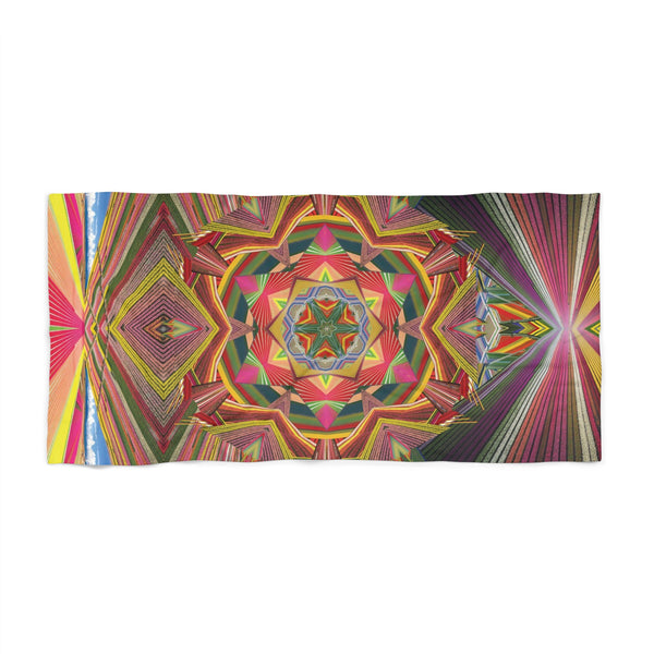 Flower Fields Beach Towel