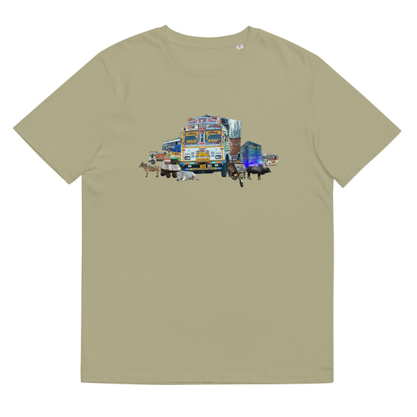 India Traffic organic cotton t-shirt