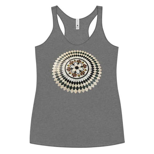 Golden Temple Tile Women's Racerback Tank